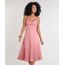 Vestido-Feminino-Midi-com-Franzido-Decote-V-Rose-9613628-Rose_1