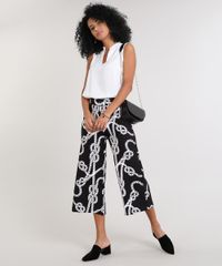 Calca-Pantacourt-Feminina-Estampada-de-Corda-Preta-9539465-Preto_3
