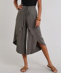 Calca-Feminina-Pantacourt-com-Transpasse-Verde-Militar-9569824-Verde_Militar_1