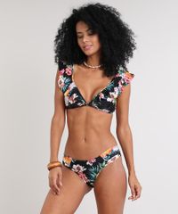 Biquini-Top-Estampado-Floral-com-Babado-Bojo-Removivel-Protecao-UV50--Preto-9566644-Preto_3