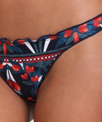 Biquini-Calcinha-Tanga-Levanta-Bumbum-Estampado-Floral-Geometrico-com-Protecao-UV50--Azul-Marinho-9566660-Azul_Marinho_4