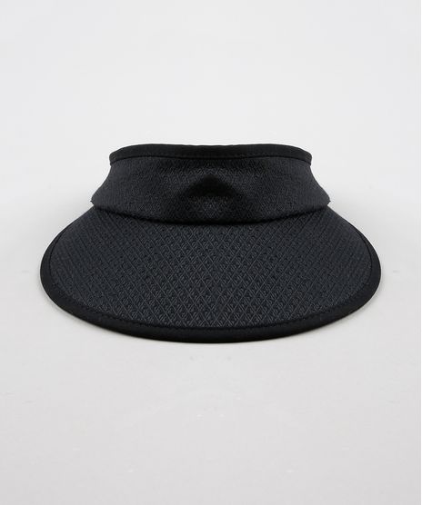 Viseira-de-Praia-Feminina-Dobravel-Preto-9614896-Preto_1