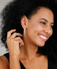 Brinco-Feminino-Folheado-Espinha-de-Peixe-Dourado-9544875-Dourado_2