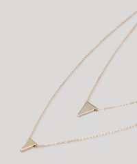 Colar-Feminino-Duplo-Folheado-com-Pingentes-de-Triangulo-Dourado-9558879-Dourado_3