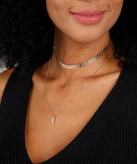 Kit-de-Gargantilha-Choker---Colar-Feminino-com-Pingente-de-Tucano-Folheados-Dourado-9544855-Dourado_2