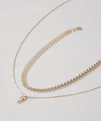 Kit-de-Gargantilha-Choker---Colar-Feminino-com-Pingente-de-Tucano-Folheados-Dourado-9544855-Dourado_3