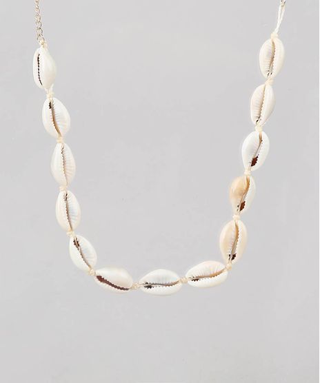 Gargantilha-Choker-Folheada-com-Buzios-Bege-Claro-9558877-Bege_Claro_1