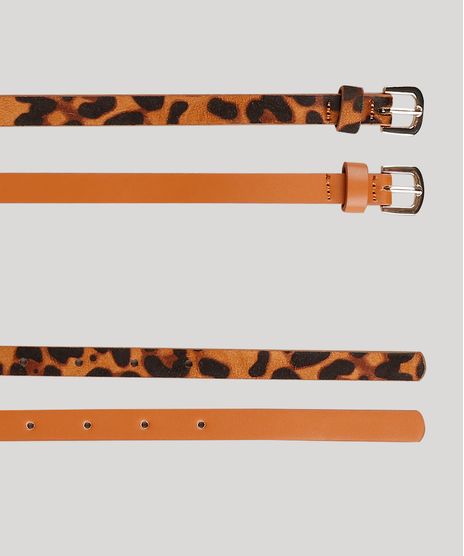 Kit-de-2-Cintos-Femininos-Marrom-9550712-Marrom_1