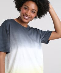T-Shirt-Feminina-Mindset-Ampla-Tie-Dye-Degrade-Manga-Curta-Decote-Redondo-Chumbo-9655185-Chumbo_4