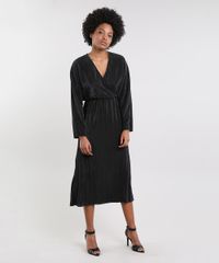 Vestido-Feminino-Mindset-Midi-Plissado-Acetinado-Manga-Longa-Preto-9652843-Preto_3