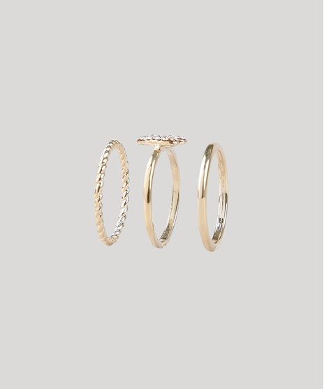Kit-de-3-Aneis-Femininos-Folheados-Dourado-9544858-Dourado_1