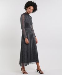 Vestido-Feminino-Mindset-Midi-em-Tule-com-Lurex-Manga-Longa-Preto-9651376-Preto_3