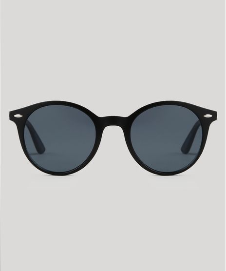 Oculos-de-Sol-Redondo-Unissex-Oneself-Preto-9671629-Preto_1