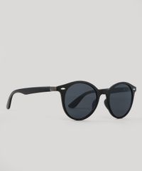 Oculos-de-Sol-Redondo-Unissex-Oneself-Preto-9671629-Preto_3