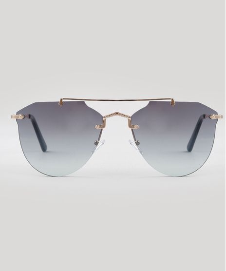 Oculos-de-Sol-Redondo-Feminino-Oneself-Cinza-9671599-Cinza_1