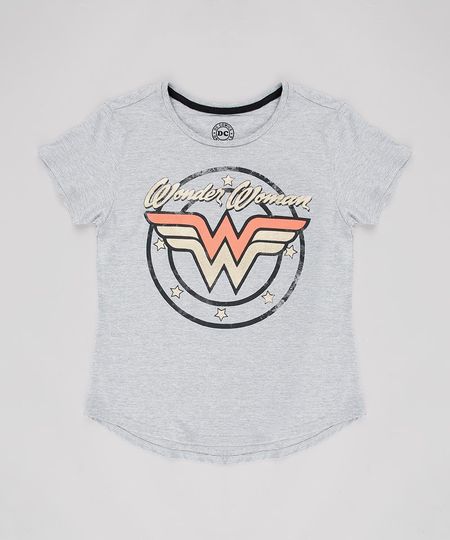 Blusa-Infantil-Mulher-Maravilha-Metalizada-Manga-Curta-Cinza-Mescla-9220307-Cinza_Mescla_1