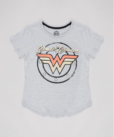 Blusa-Infantil-Mulher-Maravilha-Metalizada-Manga-Curta-Cinza-Mescla-9220307-Cinza_Mescla_1