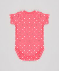 Body-Infantil-Minnie-Estampado-de-Poa-Manga-Curta-Coral-9601972-Coral_2