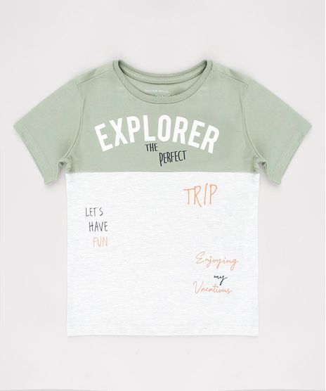 Camiseta-Infantil--Explorer--com-Recorte-Manga-Curta-Verde-9629773-Verde_1