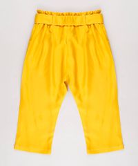 Calca-Infantil-Clochard--com-Faixa-para-Amarrar-Mostarda-9623056-Mostarda_2