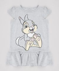 Vestido-Infantil-Tambor-Bambi-com-Recorte-Manga-Curta--Cinza-Mescla-9632707-Cinza_Mescla_1