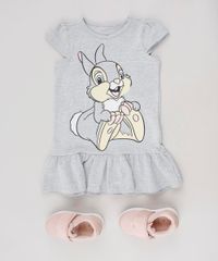Vestido-Infantil-Tambor-Bambi-com-Recorte-Manga-Curta--Cinza-Mescla-9632707-Cinza_Mescla_3