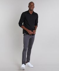 Camisa-Masculina-Slim-Basica-Manga-Longa-Preta-9521525-Preto_3