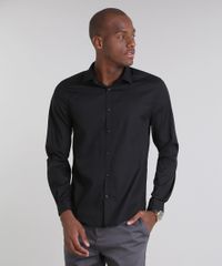 Camisa-Masculina-Slim-Basica-Manga-Longa-Preta-9521525-Preto_5