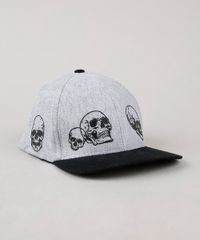 Bone-Infantil-Aba-Reta-com-Caveiras-em-Moletom-Cinza-Mescla-9639673-Cinza_Mescla_2 Bone-Infantil-Aba-Reta-com-Caveiras-em-Moletom-Cinza-Mescla-9639673-Cinza_Mescla_2