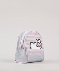 Necessaire-Feminina-Hello-Kitty-Cinza-Mescla-9643015-Cinza_Mescla_2