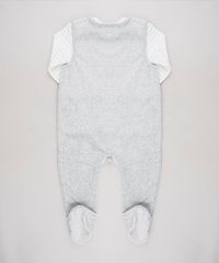Conjunto-Infantil-de-Camiseta-Listrada-Manga-Longa-Off-White---Macacao-Lua-em-Plush-Sem-Manga-Cinza-Mescla-9451020-Cinza_Mescla_2