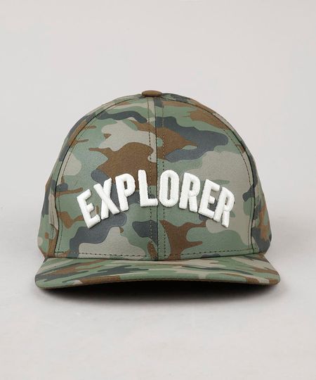 Bone-Infantil-Aba-Reta-Estampado-Camuflado--Explorer--Verde-Militar-9639675-Verde_Militar_1