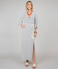 Vestido-Feminino-Longo-Estampado-Geometrico-com-Cinto-Manga-3-4-Off-White-9548556-Off_White_1