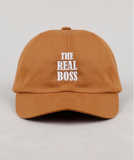 Bone-Infantil-Tal-Pai-Tal-Filho-Aba-Curva--The-Real-Boss--Caramelo-9634199-Caramelo_1
