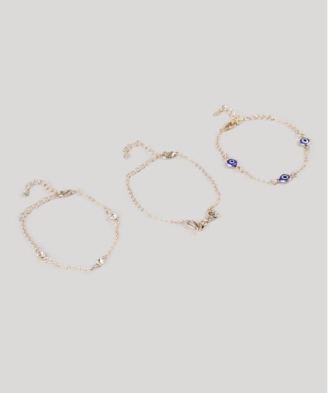Kit-de-3-Pulseiras-Femininas-Folheadas-Dourado-9534517-Dourado_1