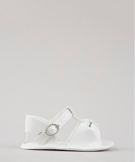 sandalia pimpolho branca