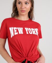 Blusa-Feminina--New-York--Manga-Curta-Decote-Redondo-Vermelho-9622728-Vermelho_4