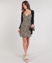 Vestido-Feminino-Curto-Evase-Estampado-Animal-Print-Alcas-Finas-Bege-9514235-Bege_3