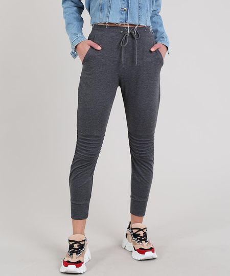 Calca-Feminina-Jogger-Em-Moletom-Com-Frisos-Cinza-Mescla-Escuro-9641698-Cinza_Mescla_Escuro_1 Calca-Feminina-Jogger-Em-Moletom-Com-Frisos-Cinza-Mescla-Escuro-9641698-Cinza_Mescla_Escuro_1