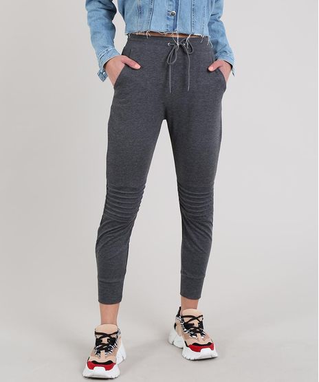 Calca-Feminina-Jogger-Em-Moletom-Com-Frisos-Cinza-Mescla-Escuro-9641698-Cinza_Mescla_Escuro_1