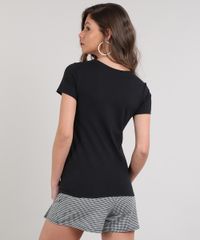 Blusa-Feminina--Urban--Manga-Curta-Decote-Redondo-Preta-9634717-Preto_2