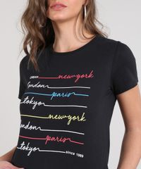 Blusa-Feminina--Urban--Manga-Curta-Decote-Redondo-Preta-9634717-Preto_4