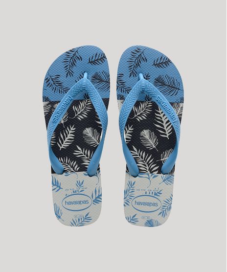 Chinelo-Havaianas-Masculino-Estampado-de-Folhagens-Azul-9330057-Azul_1