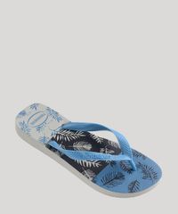Chinelo-Havaianas-Masculino-Estampado-de-Folhagens-Azul-9330057-Azul_2