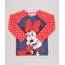 Camiseta-de-Praia-Infantil-Estampada-Minnie-Manga-Longa-Gola-Careca-com-Protecao-UV50--Vermelha-9629273-Vermelho_1