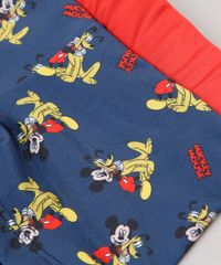 Sunga-Boxer-Infantil-Estampada-Mickey---Pluto-com-Protecao-UV50---Azul-Escuro-9629358-Azul_Escuro_3