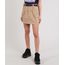 Saia-de-Sarja-Feminina-Curta-Com-Cinto-Kaki-9664026-Kaki_1