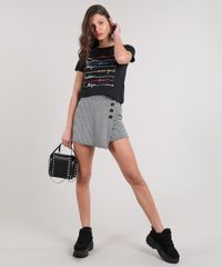 Short-Saia-Feminino-com-Botoes-Estampado-Xadrez-Vichy-Preto-9626171-Preto_3