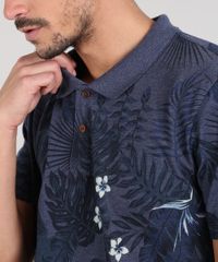 Polo-Masculina-Estampado-Folhagens-em-Piquet-Manga-Curta-Azul-Marinho-9670517-Azul_Marinho_4