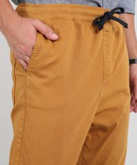 Calca-de-Sarja-Masculina-Jogger-Skinny-Caramelo-9301992-Caramelo_2